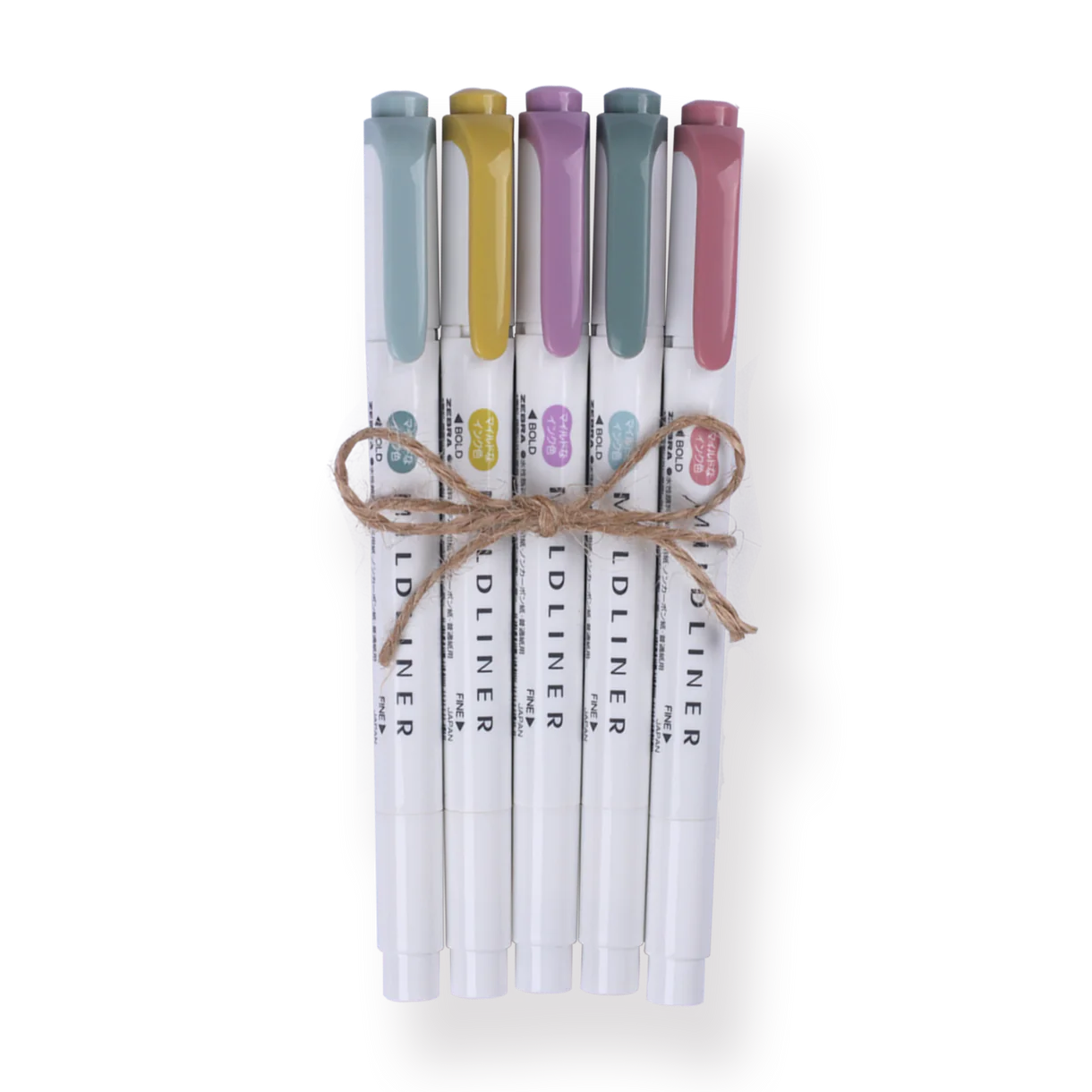 Zebra Mildliner Double-Sided Highlighter - 2025 Calm Mild Colors New Set