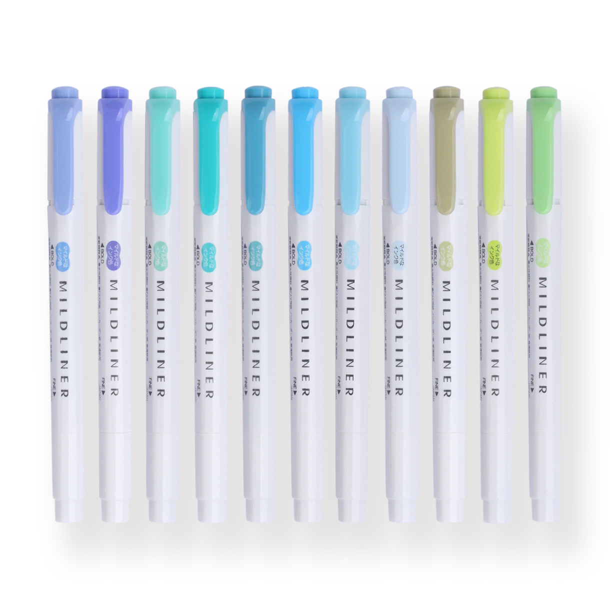 Zebra Mildliner Double-Sided Highlighter - Fine/Bold - Limited Edition - 35 Color Box Set