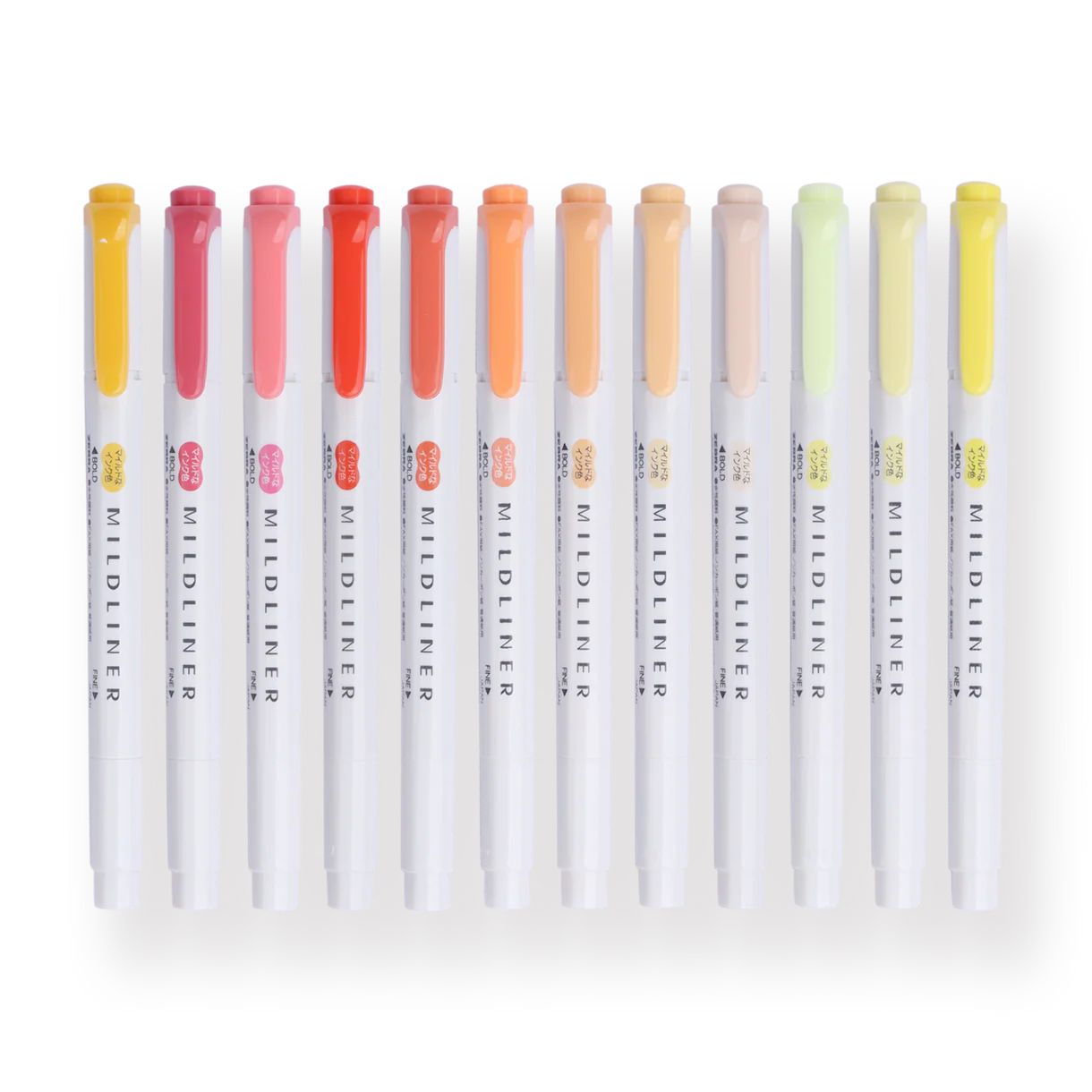 Zebra Mildliner Double-Sided Highlighter - Fine/Bold - Limited Edition - 35 Color Box Set