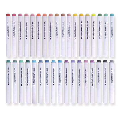 Deli Acrylic Water-based Marker - 36 Color Set