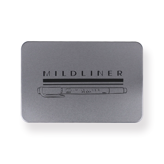 Zebra Mildliner Double-Sided  Highlighter (with New 2025 Colors!) - 40 Color Set with Case