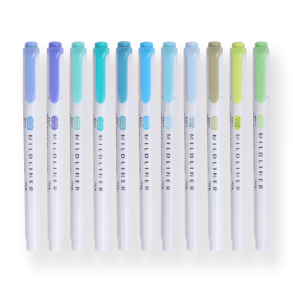 Zebra Mildliner Double-Sided  Highlighter - Fine/Bold - Limited Edition - 35 Color Box Set