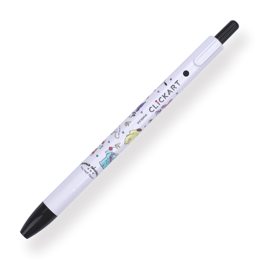 Zebra x Sanrio Clickart Retractable Sign  Pen - 0.6 mm - Set of 5