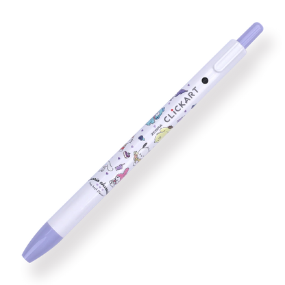 Zebra x Sanrio Clickart Retractable Sign  Pen - 0.6 mm - Set of 5