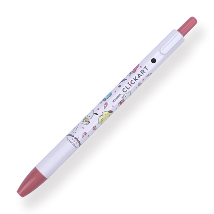 Zebra x Sanrio Clickart Retractable Sign  Pen - 0.6 mm - Set of 5