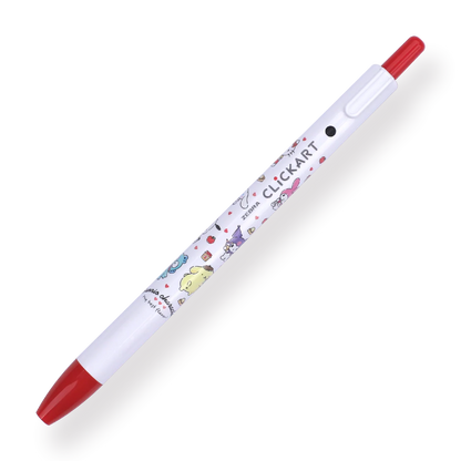Zebra x Sanrio Clickart Retractable Sign  Pen - 0.6 mm - Set of 5