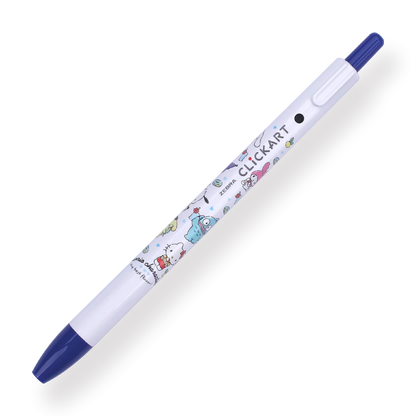 Zebra x Sanrio Clickart Retractable Sign  Pen - 0.6 mm - Set of 5